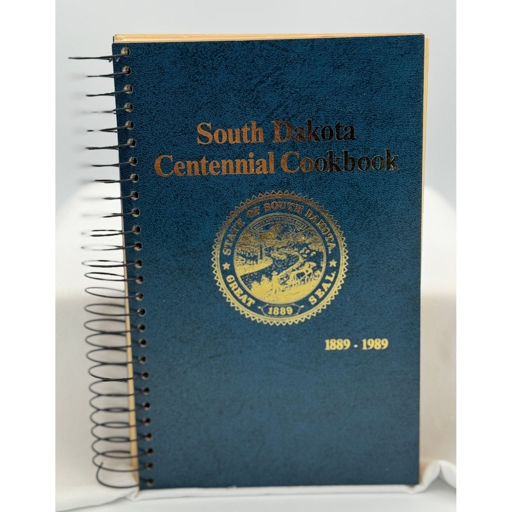 State Of South Dakota Vintage Centennial Cookbook 1889-1989 - 290 Pages